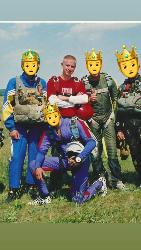 Олександр Хлібович в парашутизмі